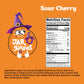 Jar O Goodies - Holiday  , Christmas Stocking Stuffers, Sour Cherry Jelly Beans Gift Set, Original Chewy Candies (6 Ounce, 1 Pack) Party Favor - Gluten & Nut Free, Kosher Parve