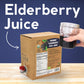 Organic Elderberry Juice Box 101.4 Fl Oz | Pure Fruit Juice  Not From Concentrate | Organic  Vegan  Non-GMO | No Added Sugar  Easy-Pour Tap Packaging