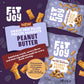 FitJoy Peanut Butter Filled Pretzel Nuggets (4 Pack, 5 Oz) - Gluten, Dairy & Corn Free Peanut Butter Snacks - Grain Free Cassava