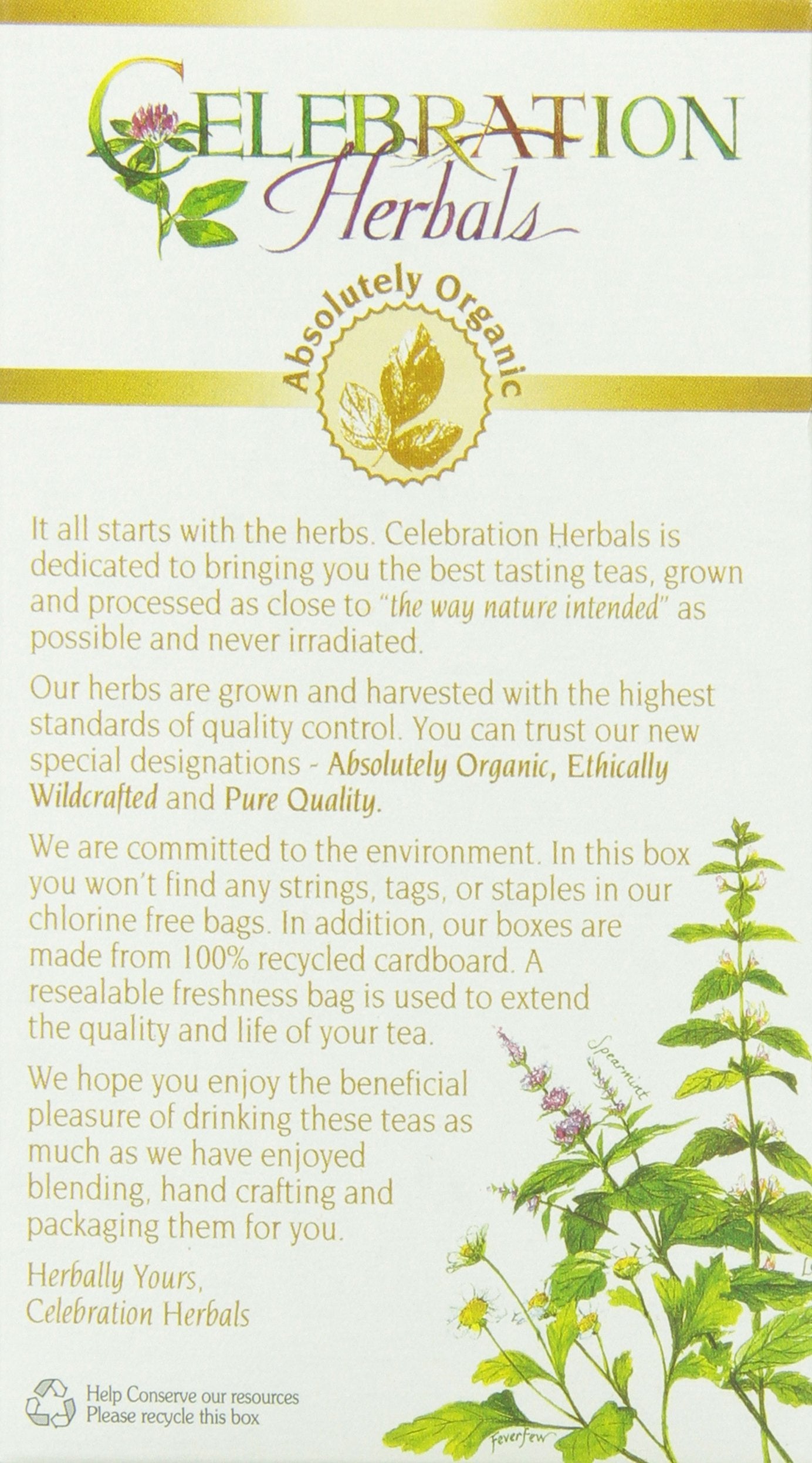Celebration Herbals Fenugreek Seed Organic 24 Bag, 0.02 Pound