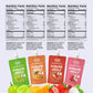 VOLO VERO Konjac Jelly Pouch Drinkable Variety Pack, 7 Calories, 10 Pack, 0 Sugar, Gluten Free, Keto, Collagen Peptides Healthy