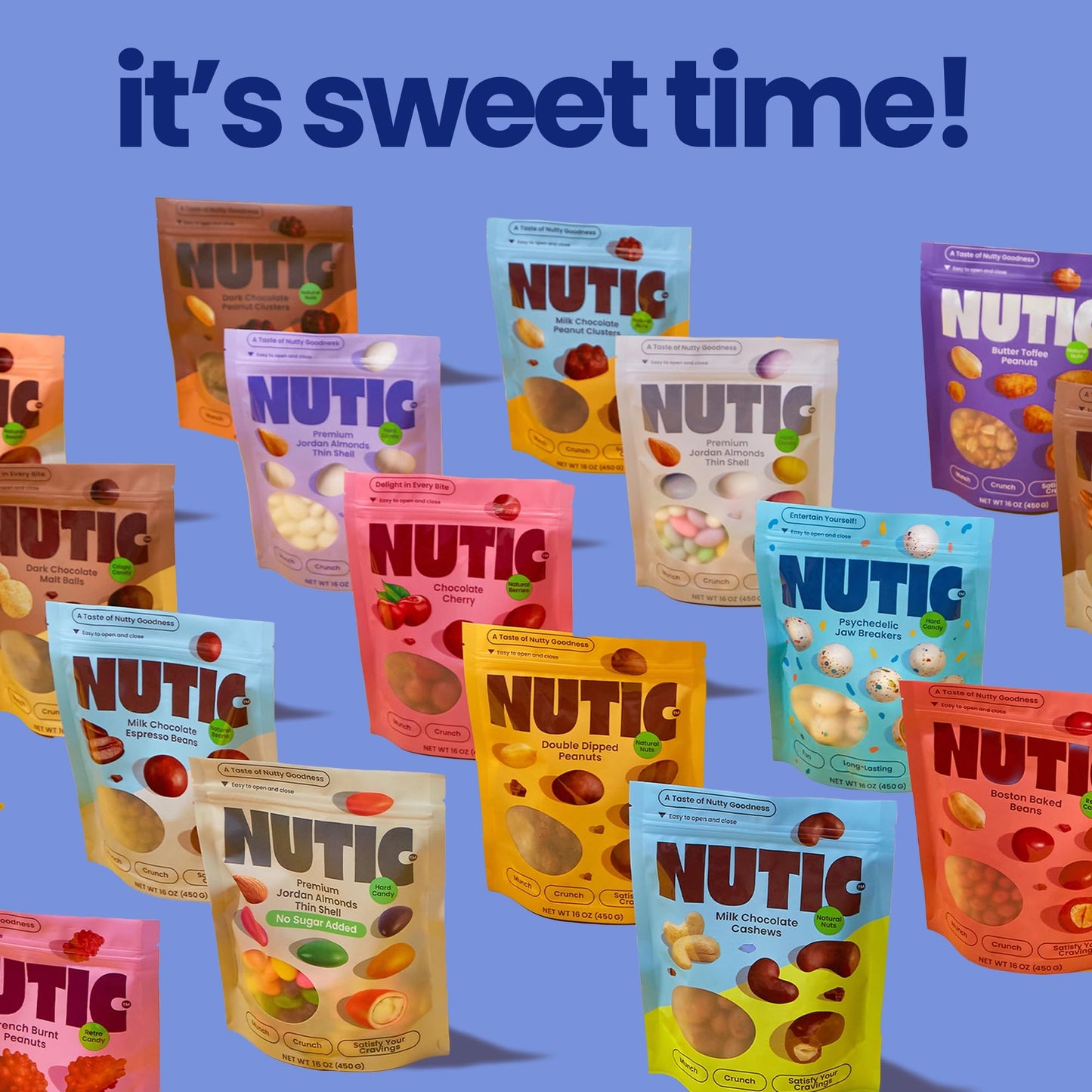 Nutic Milk Chocolate Covered Blueberries, 1Lb Gourmet Candy, Perfect for Gifts, Made in USA