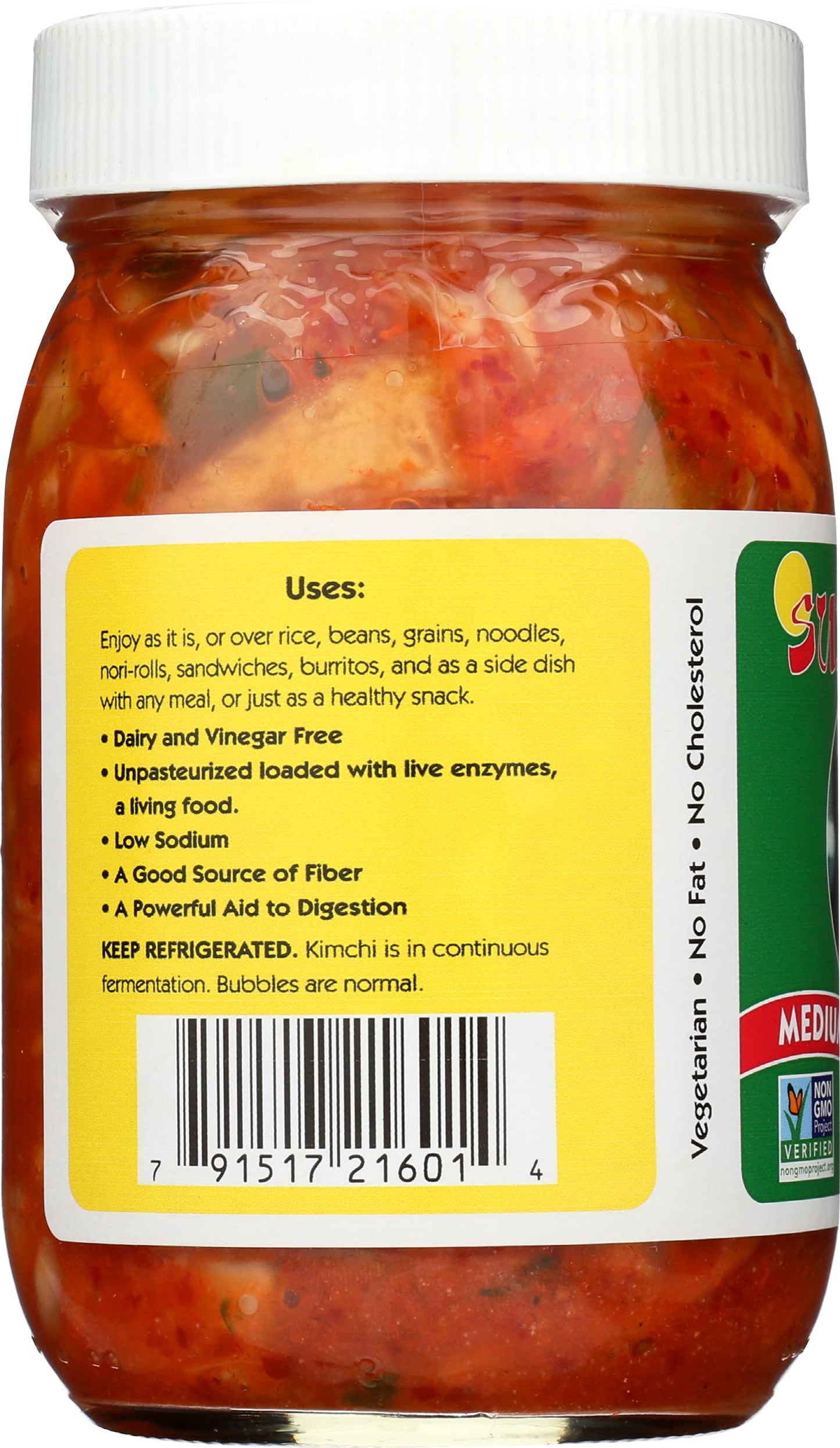 SUNJ MED SPCY CBG KIMCHI (12x16.00)