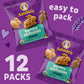 Annie s Organic Friends Bunny Grahams, Chocolate Chip, Chocolate, and Honey Baked Graham Snacks, 12 Pouches, 12 oz