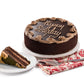 DAVIDS COOKIES Chocolate Fudge Cake - 10 Inch Birthday Cake for Delivery
