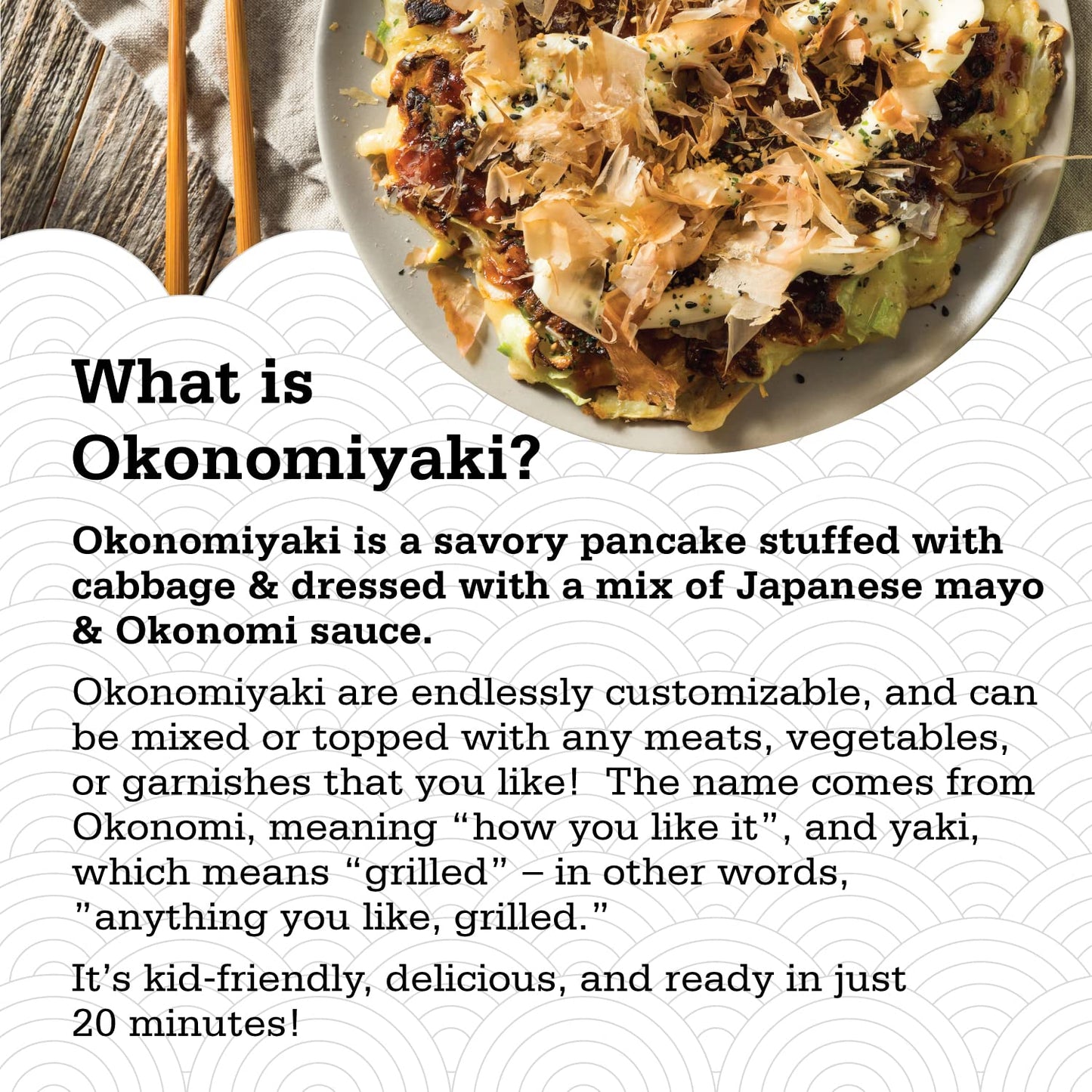 Otafuku Okonomiyaki Flour For Japanese Okonomiyaki Pancakes, 12 Servings, 15.9 Oz (1 Lb)