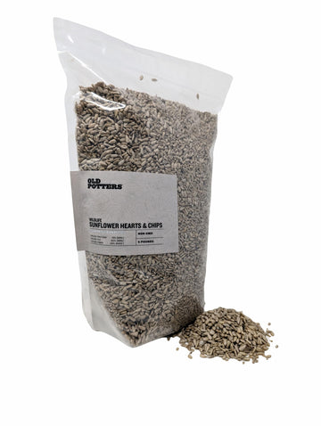 Old Potters Wildlife Sunflower Hearts & Chips, 6 Lbs