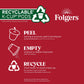 Folgers French Vanilla Artificially Flavored Coffee  Keurig K-Cup pods  10 Count Box (Pack of 6)