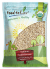 Food to Live Organic Rolled Oats, 5 Pounds - Old-Fashioned, 100% Whole Grain, Non-GMO, Raw, Kosher, Bulk Oats. Perfect for Morni