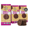Mightylicious Vegan Double Dutch Chocolate Chip Cookies – Gluten-Free, Allergen Friendly – 6.5 Oz (3 Pack) – Brown