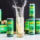 Reeds Real Ginger Ale - Pressed Organic Ginger - 12oz Slim Cans, 24 Pack