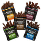 Wicked Cutz Beef Jerky Variety Pack, 5 Bags, 2.75 oz Each, High Protein, Low Carb, Healthy Snacks