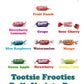 Tootsie Frooties - Tootsie Rolls 10 Flavors - 2 Lb Bulk Candy - Assorted Flavor - Fruit Chews - Gluten Free - Ultimate Variety -