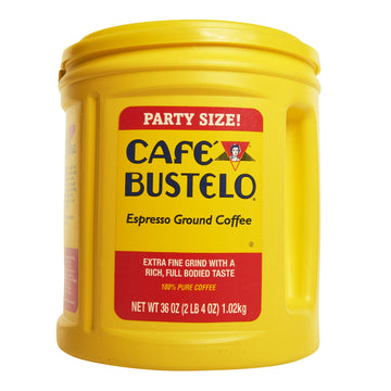 Café Bustelo Espresso Dark Roast Ground Coffee, 36 Ounce (Pack Of 3)
