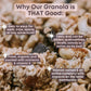 Tempo Granola Dark Chocolate Cashew Pecan Granola Clusters (6 Pack) Gluten Free Oats, High Protein, Low Sugar, Vegan, Dairy Free