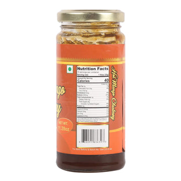 Taj Hot Mango Chutney, Spicy Chutney, 11.2Oz (320G)