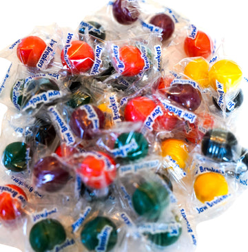 Jawbreakers Hard Candy - 100 Assorted Sweet Fruit Flavored Individually Wrapped Pieces per Bag