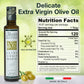 Flavorful Italian Extra Virgin Olive Oil Cold Pressed - Robust Olive Oil For Cooking And Frying, Imported From Italy - Masserie
