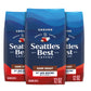 Seattles Best Coffee, Dark Roast Ground Coffee, 6th Ave Bistro, 100% Arabica, 3 Bags (12 oz Each)