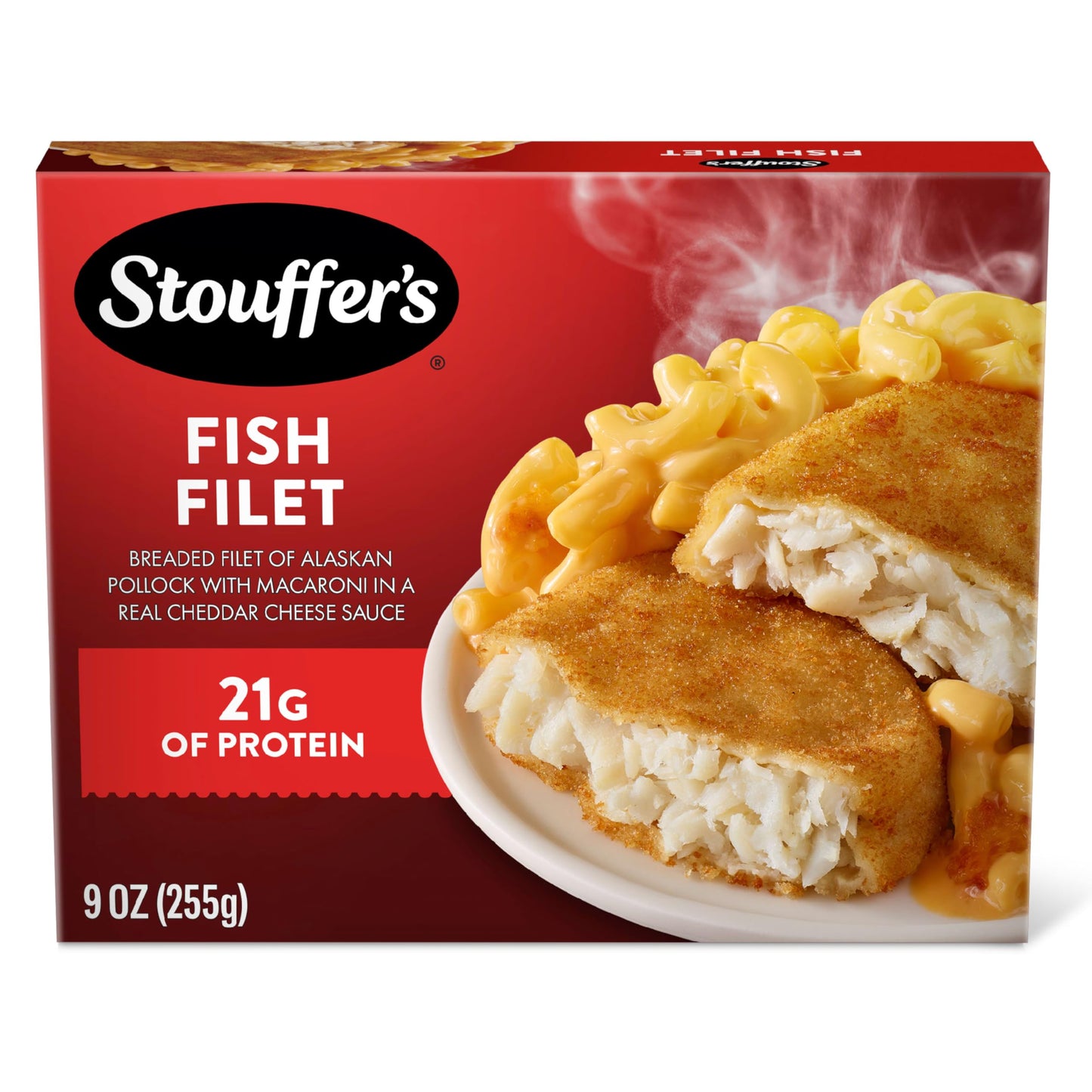 Stouffers Fish Filet, Single Serve, Frozen Fish Filet, Single Frozen Meals 9 oz
