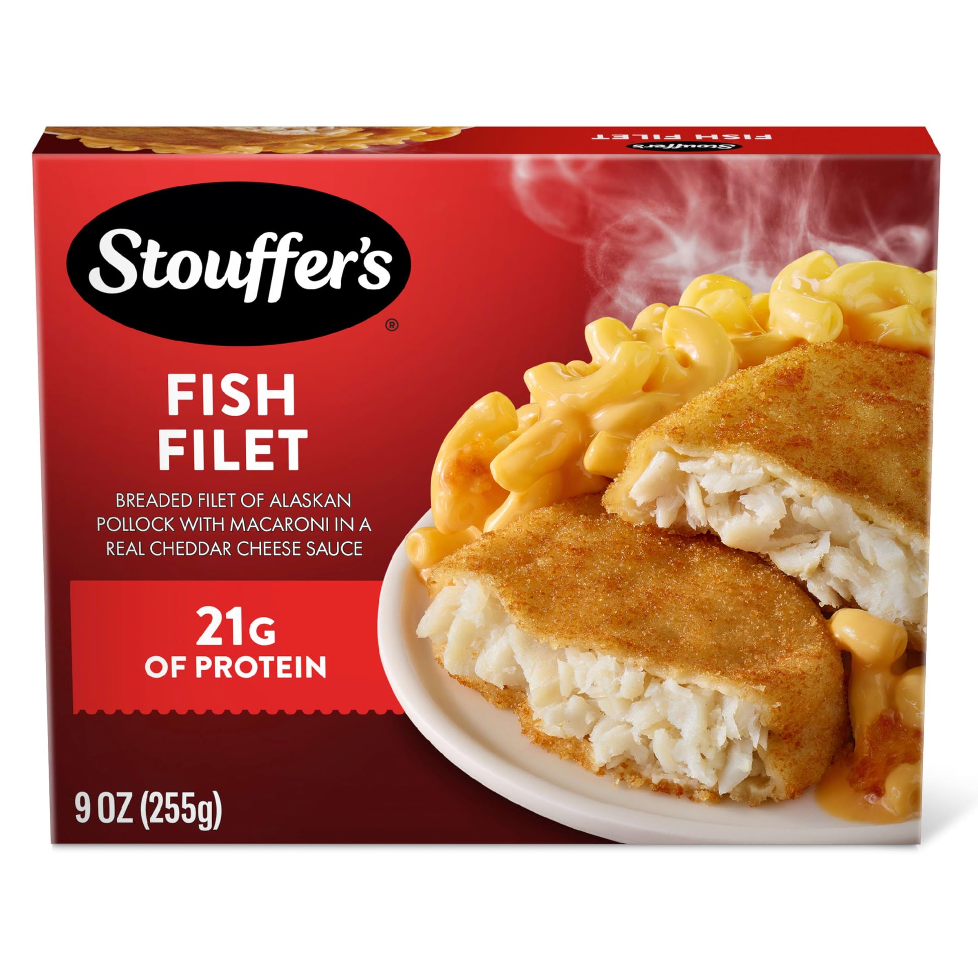 Stouffers Fish Filet, Single Serve, Frozen Fish Filet, Single Frozen Meals 9 oz