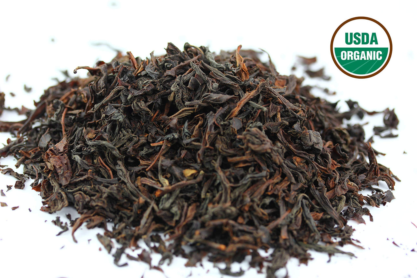 English Breakfast Tea, Crisp, Rich & Aromatic Well-Rounded Loose Leaf Tea, 110+ Cups, 8Oz Organic Ceylon Single Estate Tea, 100%
