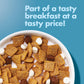 Malt-O-Meal Smores Breakfast Cereal, Chocolatey Puffs & Marshmallow Bits, 24 OZ Resealable Bag