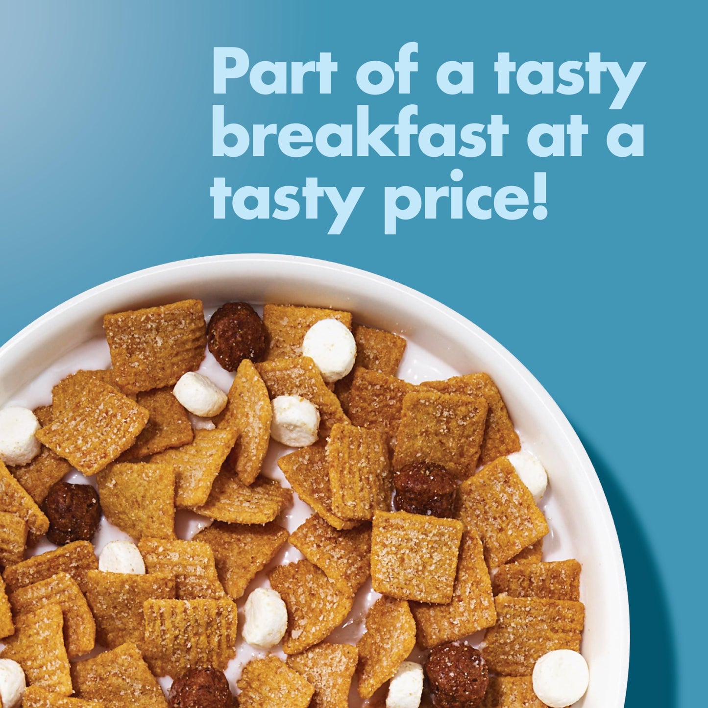 Malt-O-Meal Smores Breakfast Cereal, Chocolatey Puffs & Marshmallow Bits, 24 OZ Resealable Bag