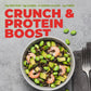 Crunchy Dry Roasted Edamame Beans Snack By Zest Delites, Sriracha, Vegan, Low Calorie (110Cal) High Protein Snacks (11G), Low Ca