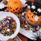 Halloween Sprinkles Mix with Edible Candy Eyes - Black Orange Purple Green Jimmies for Cake Decorating  Cookies  Cupcakes  Baking  and Halloween Party Supplies  Scary Theme Sprinkles
