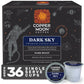 Copper Moon Dark Roast Coffee Pods for Keurig, Dark Sky Blend, 36 Count