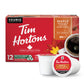 Tim Hortons Maple Flavored Coffee K-Cup Pods, 12 Count, Red, Compatible with Keurig Brewers