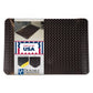 Durable Vinyl Heavy Duty Diamond-Dek Sponge Industrial Anti-Fatigue Floor Mat, 3' X 5', Black