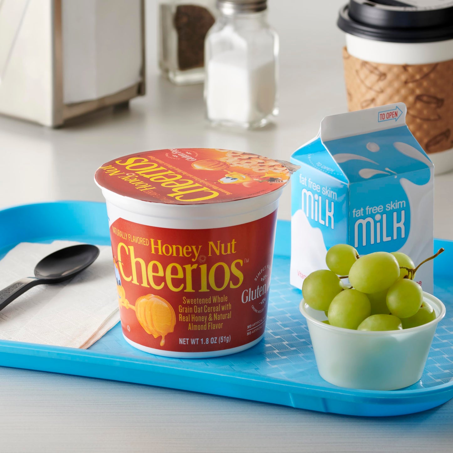 Honey Nut Cheerios Gluten Free Cereal Single Serve Cup (60ct) 1.8 oz