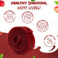 Essence 97 Fruit Roll Ups - Vegan, Non-GMO, No Added Sugar, Strawberry, 16 Count