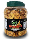 Nezka Sweet Plantain Chips - Delicious Crunchy Snacks And Side Dish - Jar Of 28 Oz