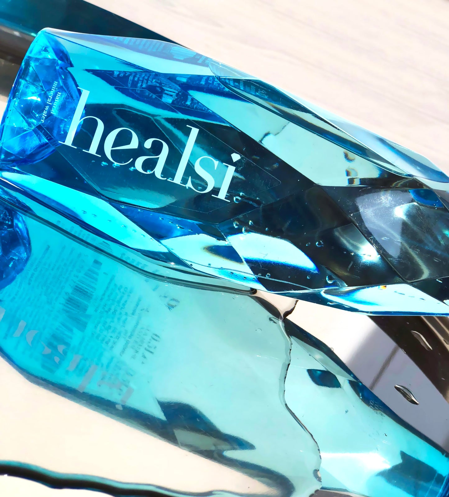 Healsi Natural Artesian Still Water, pH7, Rich in Silica, 6 x 33.8 fl oz - Turquoise | Pure Artesian Water | Naturally Rich in S