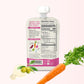 Serenity Kids 6+ Months Baby Food Pouches Usda Organic Veggie Puree - Bpa-Free - No Added Sugar Allergen-Free - Savory Sweet Potato & Carrot, Beet Baby Snacks - 3.5 Oz, 6 Pack