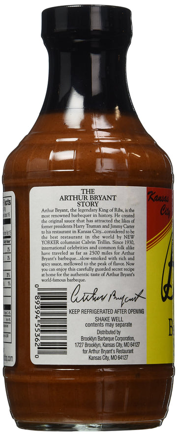 Arthur Bryants Original Bbq Sauce (18 Ounce)