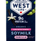 West Life Organic Soy Milk, Unsweetened Vanilla, 8g of Protein, Vegan Dairy Alternative, Lactose-Free, Shelf Stable, 32oz (Pack