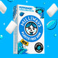 Milliways Peppermint | Plastic Free Gum | Xylitol, Aspartame-Free, Sugar-Free, Plant-Based, Natural Chewing Gum | 120 Pieces Tot
