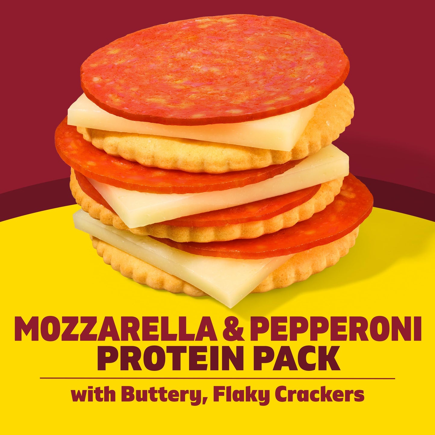 Lunchables Mozzarella & Pepperoni Protein Pack, 2.25 oz Pack