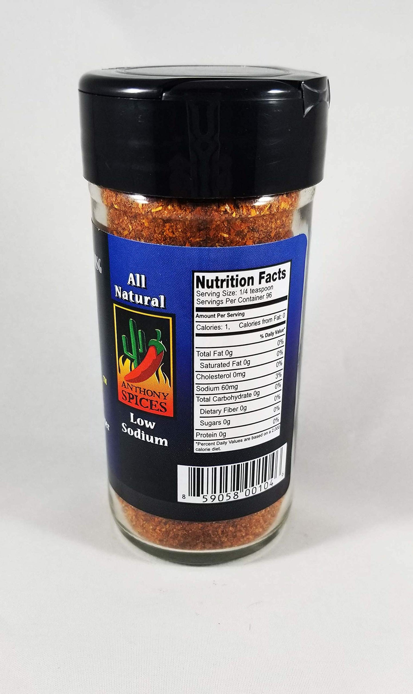Anthony Spices Arizona Hatch Chile Pepper Seasoning - Glass Shaker Bottle