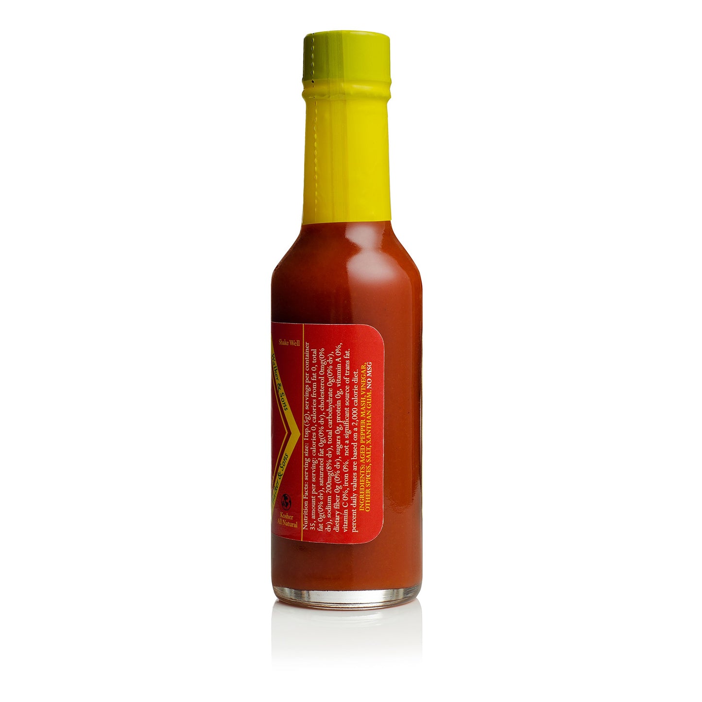 Slap Ya Mama Louisiana Style Hot Sauce, Cajun Hot Flavor, 5 Ounce Bottle, Pack Of 2