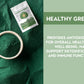 Ancient Roots Green Spirulina Powder - Freeze-Dried, All-Natural, 10.5 Ounces (75 Servings), Resealable Pouch
