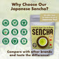 Emperors Cup Award-Winning Japans Finest Loose Leaf Sencha Green Tea - Crafted By Japans Top Award-Winning Tea Master, Deep Stea