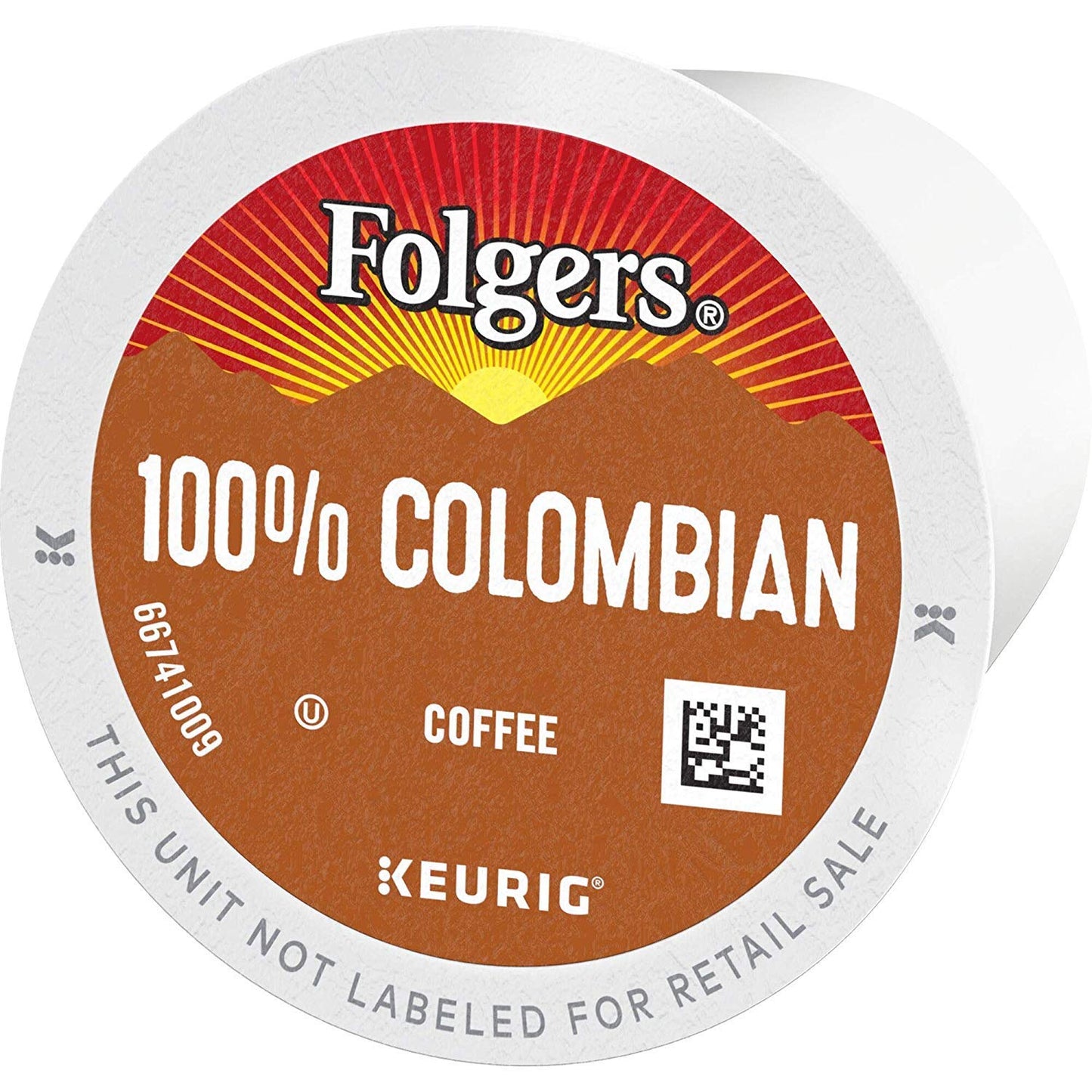 Folgers K Cups 100% Colombian Coffee For Keurig Makers, Medium Roast, 72 Count, 18 Count (Pack Of 4)