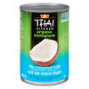 Thai Kitchen Organic Unsweetened Lite Coconut Milk, 13.66 Fl Oz (Pack Of 12)