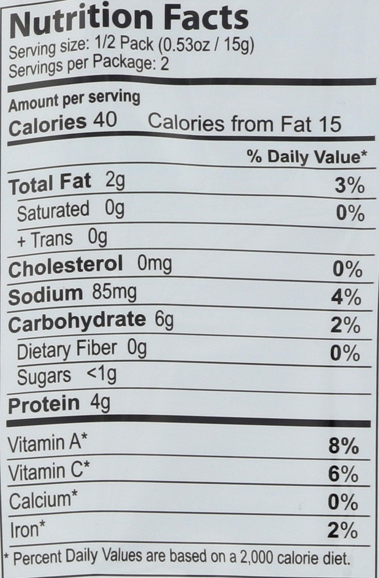 Seasnax Chomperz Crunchy Original Seaweed Chips, 1 Ounce -- 8 Per Case.