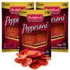 Bridgford Sliced Pepperoni 5 oz Pack of 3 - Gluten-Free Pepperoni Slices for Pizza and Sandwiches - Zero Carb Sliced Pepperoni f